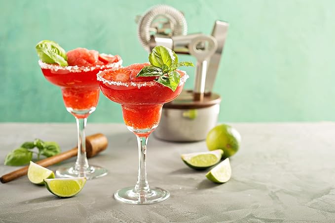 Jungle Pulp Strawberry Puree Costa Rica Blend, Topping, Flavoring Better than Syrup, Mix, for Cocktails, Smoothies, Daiquiri, Margarita, Tea, Desserts, Ice Cream and Juice. 33.8oz/1 Liter