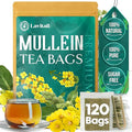 Lavitali, Mullein Leaves Tea Bags | 120 bags, 100% Pure Herbal Tea | Caffeine-Free, No Sugar, Eco-Friendly Filter Bags | Daily Natural Botanical, Hot or Iced Herbal Infusion