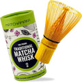 Premium Matcha Green Tea Whisk - 100 Prong - MATCHAMAKA Traditional Japanese Bamboo Matcha Whisk - Green Tea, Matcha Latte, Matcha Ceremonial Powder, Matcha Tea - The Perfect Matcha Ceremony Whisk
