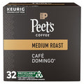 Peet's Coffee, Medium Roast Single Serve Coffee Pods - Café Domingo 32 Count (1 Box of 32 Pods)