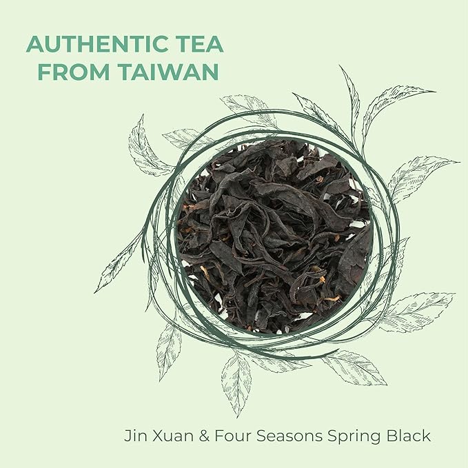 Clouty Space, Authentic Taiwan Black Tea, Farm Direct, Floral Aftertaste, Honey Petal, 10 Tea Sachets (30g)