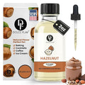 Dolce Flav Natural Hazelnut Extract – 2 Ounce Water-Soluble Kosher, Sugar-Free, Concentrated Toasted Hazelnut Flavoring for Coffee, Baking & Desserts, Includes Measured Dropper