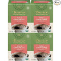 Teeccino Herbal Tea – Maca Chocolaté – Adaptogenic Peruvian Maca, Cacao, Chicory, Prebiotic, Caffeine Free, Acid Free, Coffee Alternative (10 Count (Pack of 4))