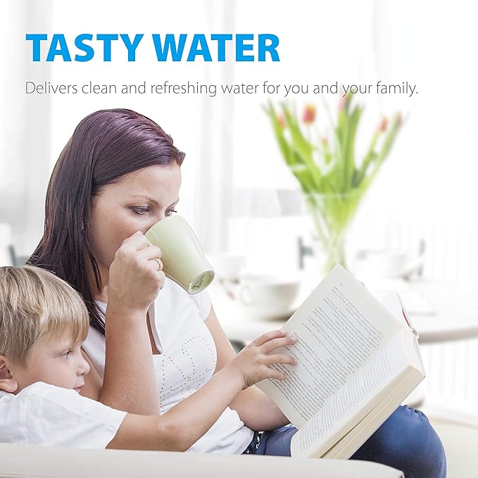 Waterdrop Coffee Machine Water Filter, Replacement for Jura® Clearyl White, 64553, 7520, 60209, 68739, 62911 - Including Various Models of Nespresso®, Impressa®, TÜV SÜD Certified, 6 Packs
