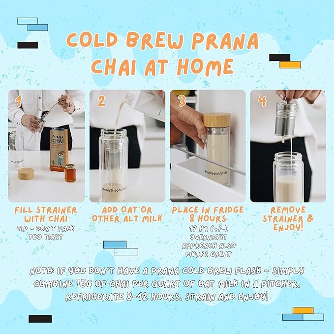 Prana Chai Original Masala Chai Tea - Australian Masala Loose Sticky Chai, 1000g