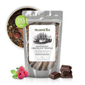 Nelson's Tea Raspberry Chocolate Truffle - Loose Leaf Black Tea with Raspberry Leaf, Rooibos, Truffle Essence, Carob Beans, Hibiscus & Chocolate Chips, Infused with Natural Flavors - 2 oz.
