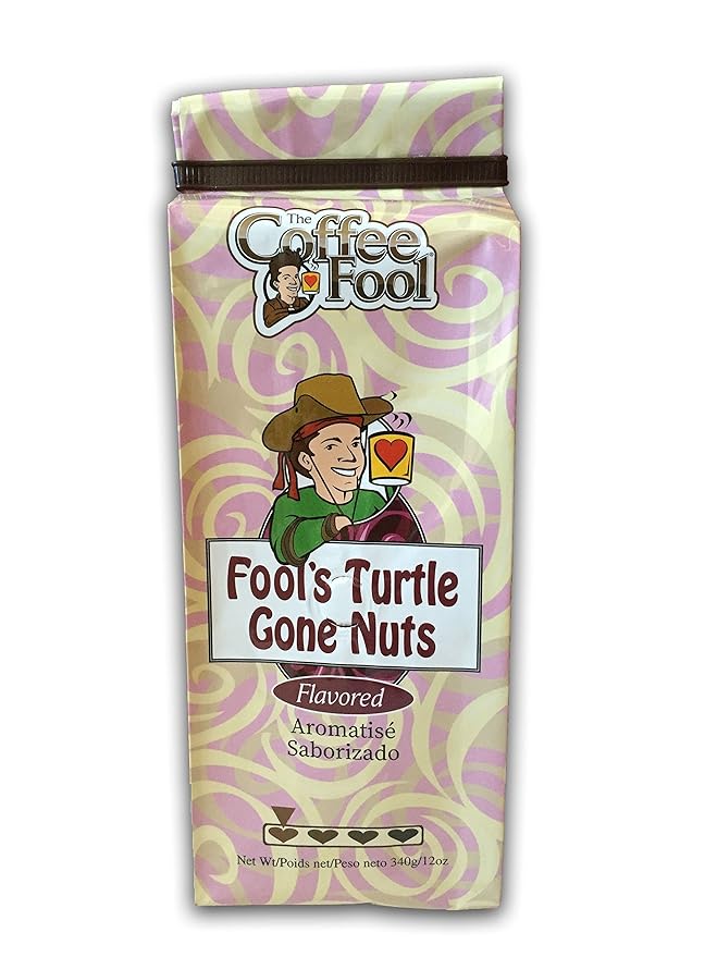Coffee Fool's Decaf Turtle Gone Nuts (Drip Grind)