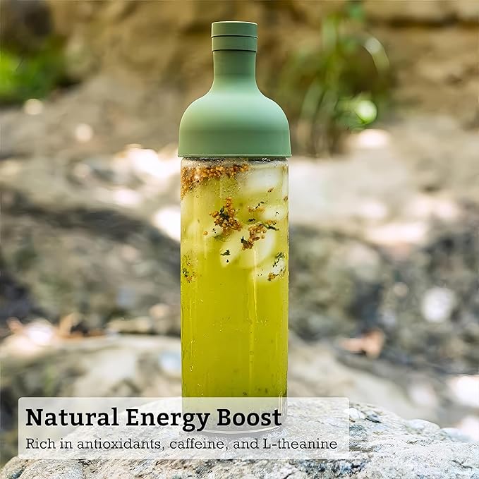 SUGIMOTO TEA Japanese Matcha Genmaicha Green Tea Loose Leaf 1.0 lb (454 g) Pack of 1