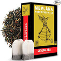 Mevlâna Pure Ceylon Tea Bags - Luxurious Blend | Premium Hand-Picked Black Tea with Rich Aroma & Flavor | Authentic Sri Lankan Tea