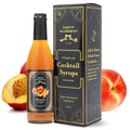 Liquid Alchemist Peach Syrup for Drinks - Real Ingredients Make our Peach Puree for Cocktails a Perfect Bellini Mix - Our Flavored Syrup is Non-GMO & Vegan (12.7 oz)