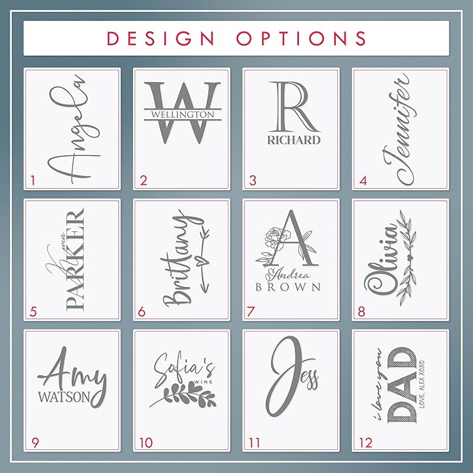 Be Burgundy Personalized Tumbler with Engraved Name - 12 Designs, 20 Oz Coffee Tumbler with Slider Lid, Black - Double Wall Insulated, Personalized Gifts for Him