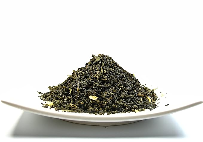 Greenhilltea Decaf Jasmine Green Tea, Perfect beverage who wish for Caffeine-Free Tea (1 LB)