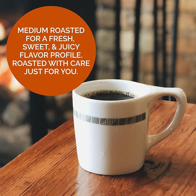 Stone Creek Coffee Medium Roast Whole Bean Coffee – 2 LB (Pack of 1) – Specialty Smooth and Sweet Fresh Roasted Coffee Beans with Fruity/Chocolate Tasting Notes, Cream City