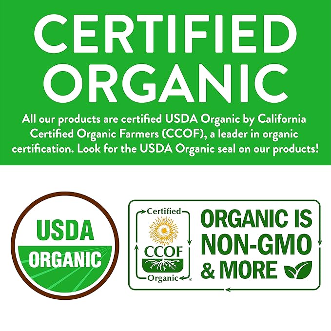 FGO Organic Gunpowder Green Tea, Loose Leaf, 16oz Bulk Resealable Bag, Packaging May Vary (Pack of 1)