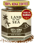 KONA COFFEE 100% - Premium Freeze Dried Instant Coffee - Low Acid Coffee - Medium Roast Arabica Hawaiian Coffee, 1.5oz (1 Pack | 22 Servings)