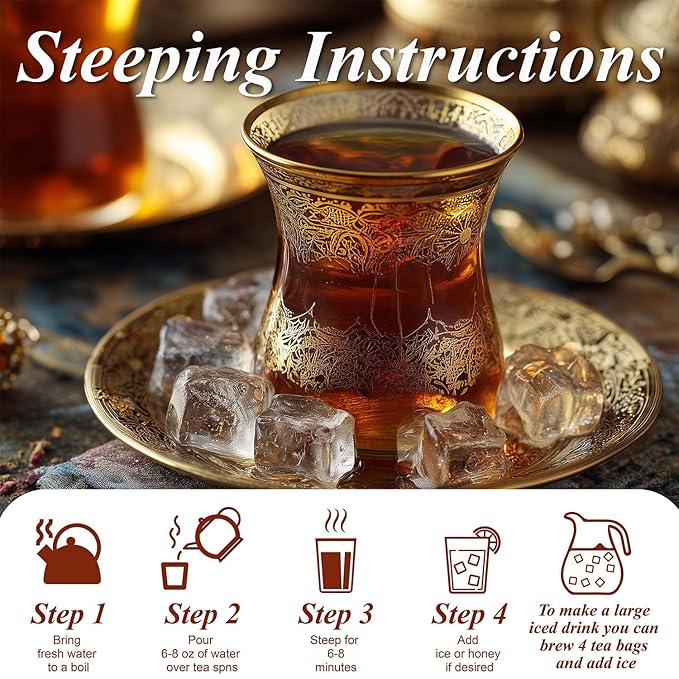 WT WEETEE Decaf Chai Tea Bags 50 Count, Blend CO2 Decaffeinated Black Tea with 6 Spices Chai, Rich & Cinnamon Aroma, Dairy & Flavoring Free