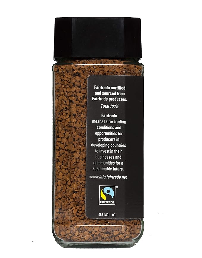 Mount Hagen 3.53oz Organic Freeze Dried Instant Coffee | Eco-friendly Coffee Made From Organic Medium Roast Arabica Beans | Organic, Fair-Trade Coffee Instant [3.53oz Jar]