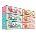 Southern Breeze Hot Brew Sweet Tea Variety Pack Iced Tea with Black Tea and Zero Carbs Zero Sugar, 22 Family Size Tea Bags, Pack of 6 Original, Peach, Raspberry and Lemon