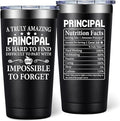 Principal Gifts - Principal Christmas Appreciation Gifts for Men - Principals Day, Teachers Appreciation Day Gift for Principals - 20oz Tumbler