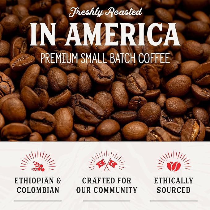 Crockett K Cups Coffee – Smooth Light Roast Coffee Pods with Bright Flavor, Clean Finish & Subtle Citrus Notes – Convenient Single Serve for Daily Clarity, Focus & a Lighter Brew That Lasts