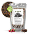 Nelson's Tea Raspberry Chocolate Truffle - Loose Leaf Black Tea with Raspberry Leaf, Rooibos, Truffle Essence, Carob Beans, Hibiscus & Chocolate Chips, Infused with Natural Flavors - 16 oz.