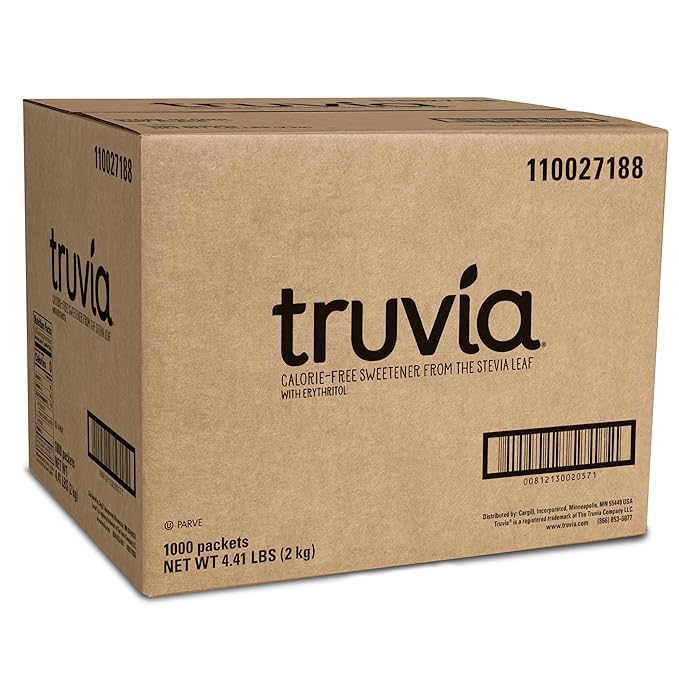Truvia Natural Sweetener, 1000/Carton (BBD02057)
