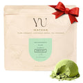 Yu Tea Organic Decaf Matcha Powder Ceremonial Grade, 50 Servings | Rich in Antioxidants & L-Theanine, Low Caffeine | Unsweetened Grade A Japanese Green Tea Powder | Resealable Pouch, 2.65 oz