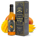 Liquid Alchemist Mango Syrup for Drinks - Real Ingredients Make our Mango Puree for Cocktails the Perfect Margarita Mix - Our Tropical Flavoring Syrup is Non-GMO & Vegan (12.7 oz)