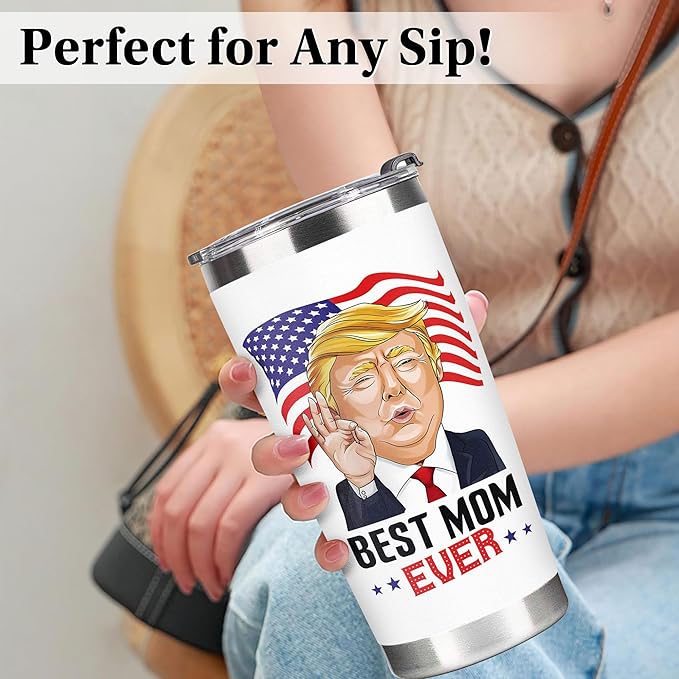 Gifts for Mom from Daughter, Son - Mothers Day Gifts for Mom, Wife, Women - Moms Birthday Gift Ideas, Cool Birthday gifts for Moms, Mothers - Best mom Tumbler, 20 oz Stainless Steel moms Coffee Cup