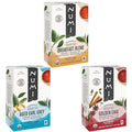 Numi Organic Black Tea Variety Pack, 54 Black Tea Bags, Breakfast Blend, Earl Grey & Golden Chai Teas