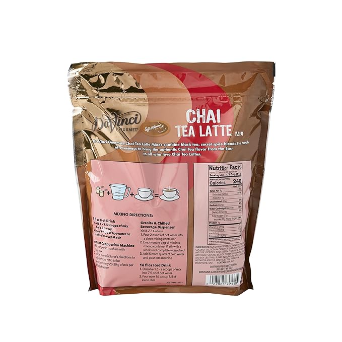 Chai Amore East India Spice Tea Latte Blended Drink Mix, 3 Pounds