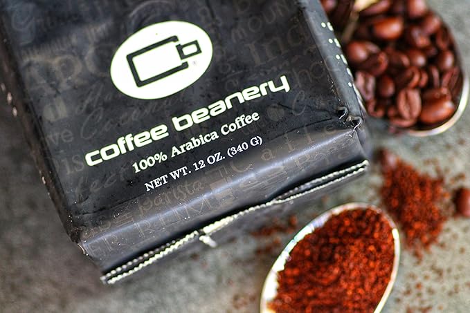 Toasted Almond Flavored Coffee, Specialty Arabica Coffee, Medium Roast, 12 ounce, Automatic Drip (Ground)
