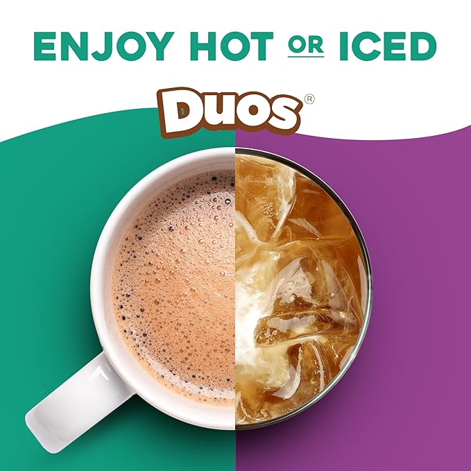 The Original Donut Shop Duos Coconut + Mocha Keurig Single-Serve K-Cup Pods, Medium Roast Coffee, 96 Count
