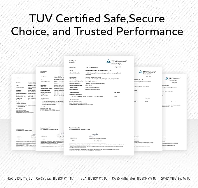 1/2 Cup Silicone Freezer Tray With Lid - Silicone Freezer Molds 2-Pack For meal prep & freezing of various sauces and other dishes, makes 12 perfect 1/2 cup portions cubes,oven and dishwasher safe