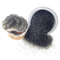Ultimate Baker - Sanding Sugar, Black - Vibrant, Naturally Colored Baking & Decorating Sugar, Perfect for Sprinkling on Cakes, Desserts & Confections, Medium Crystal - 4oz