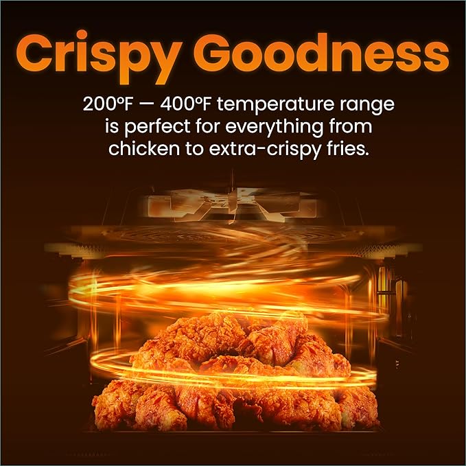 CHEFMAN 2 Qt Mini Air Fryer – Digital Space-Saving Compact Air Fryer with Nonstick and Dishwasher Safe Basket, Quick & Easy Meals in Minutes, Features Digital Timer and Shake Reminder – Red