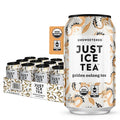 Just Ice Tea, Golden Oolong Iced Tea, 12-Pack (12oz Cans), Green Tea, USDA Certified Organic, Real Brewed, No Calories, Unsweetened, Fair Trade, Made in USA.