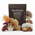 SHROOMSY Mushroom Coffee – 6 Adaptogenic Mushroom Superblend (Cordyceps, Reishi, Shiitake, Lion’s Mane, More) – With MCT Oil & Coconut Milk