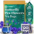 Lavitali, Butterfly Pea Flower Tea | 120 bags, 100% Pure Herbal Tea | Caffeine-Free, Antioxidant-Rich, Eco-Friendly Filter Bag | Daily Natural Botanical, Hot or Iced Floral Infusion