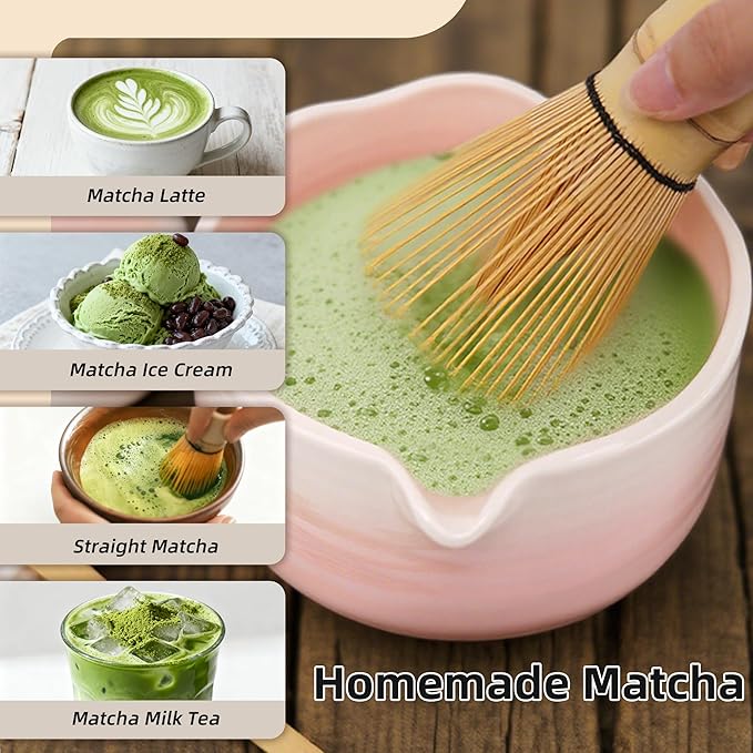 2-Pack Handcrafted Matcha Whisk, Bamboo Whisk for Matcha Tea, Natural Bamboo Chasen, 100-Prong Chasen, Macha Whisks Brush Match Accessories Wisk Mixer Whisker for Making Ceremonial Macha Tea