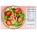 Greater Goods Digital Nutrition Scale – Accurate Macro and Calorie Tracking for Meal Prep, Weight Loss, and Healthy Eating | 2,000 Built-in Foods, Intuitive Nutrition Label Display, 11lb Cap, Pink
