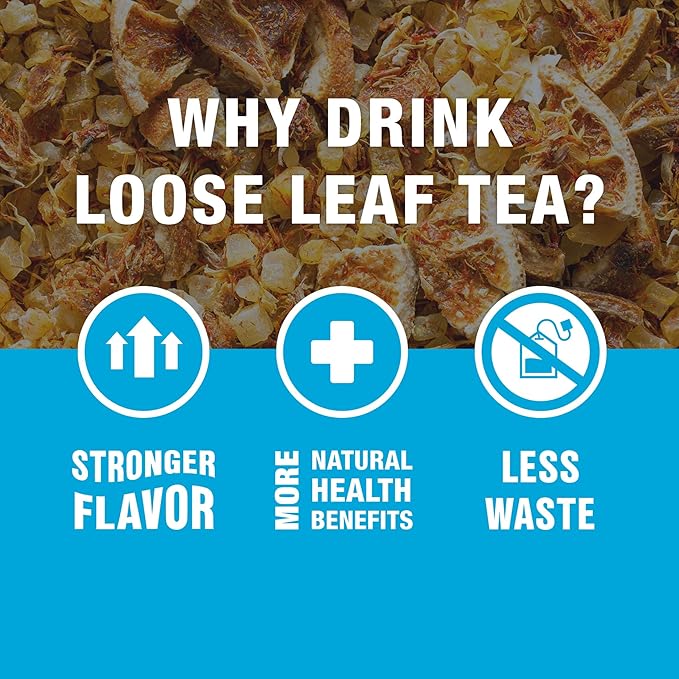 Tiesta Tea - Maui Mango Mango Pineapple Herbal Tea Premium Loose Leaf Tea Blend Non-Caffeinated Fruit Tea Make Hot or Iced Tea & Brews Up to 25 Cups - 2.2 Ounce Resealable Pouch (Pack of 4)