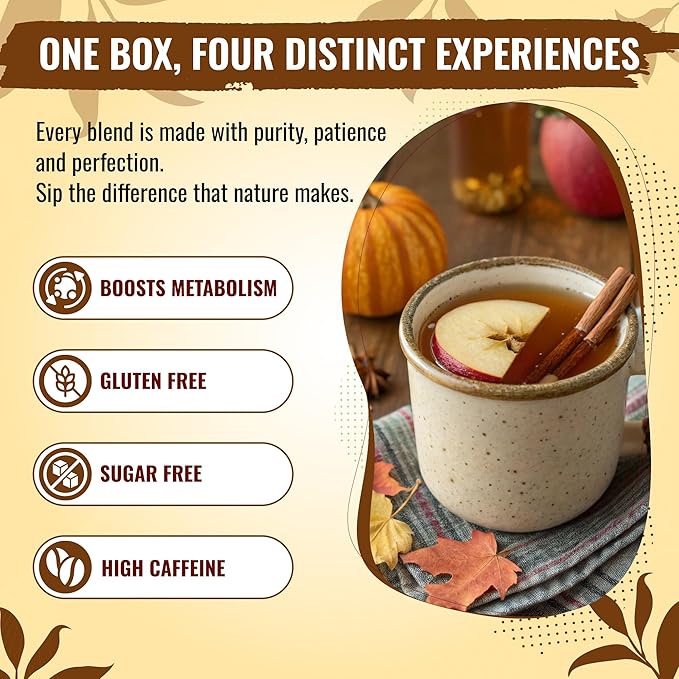 Tea Runners Chai Tea Variety Pack – Apple Pie, Bourbon Barrel, Chai Rooibos, Mumbai, Rise and Chai – Loose Leaf Tea Sampler – Spiced Black & Rooibos Blends – 0.75 oz Each, Pack of 5