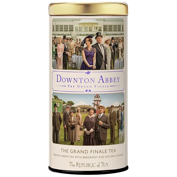 The Republic of Tea – Downton Abbey The Grand Finale Green Tea, 36 Tea Bags
