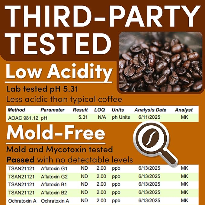 Coffee Packets – Salted Caramel Flavored Medium Roast Ground Coffee, Low Acid Mold Free 2 oz Packs for 12 Cup Brewers, Pre-Measured Fractional Packs, 12 Count Box – Sarasota