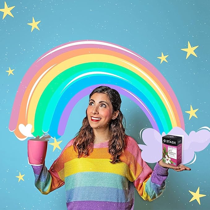 Stash Tea Soothing Herbal Tea 6 Flavor Variety Pack, 6 Boxes With 18-20 Tea Bags Each