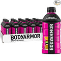 BODYARMOR Sports Drink, Tropical Passionfruit, Electrolyte Drink Hydration, 28 Fl Oz Bottles (15 Pack), Flavored Coconut Water with B Vitamins & Antioxidants