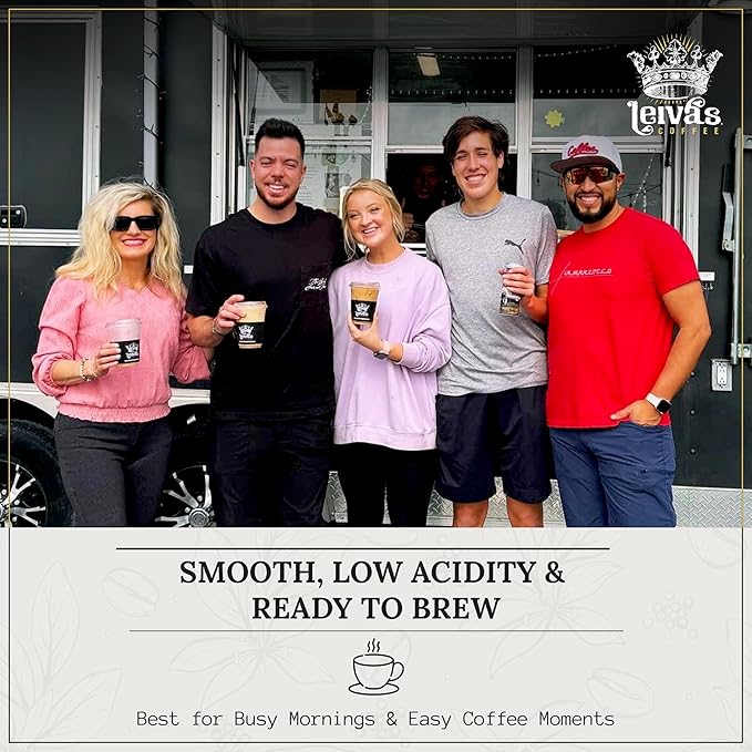 Leiva’s Medium Roast Espresso Ground Roasted to Order, Micro-Lot Guatemalan Coffee Beans – Don Armando Espresso Coffee Ground w/Chocolate, Citrus & Hazelnut Notes - Smooth, Low Acidity Roast (2 Pack)