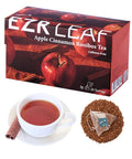 EZR Leaf Apple Cinnamon Rooibos Tea Caffeine Free Decaf Herbal Tea, 20 counts 2.1 Once Pyramid Tea Bags, Naturally Sweet, Relaxing Sleep Blend