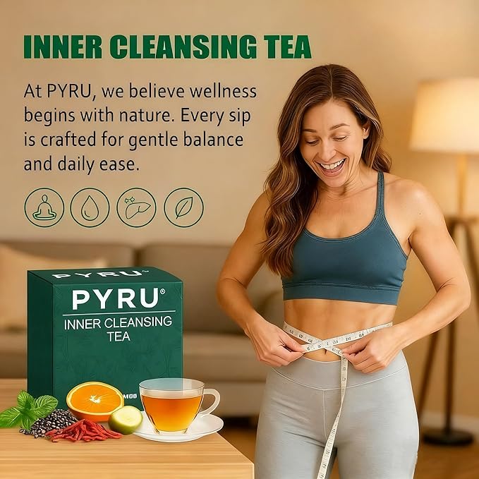 Pyru Tea (2 Pack) : Gentle Essence of Herbs, 12-Pack Box - Pure Ingredients, Natural Herbal Infusion Flavor 2025 Gift Ideas Or Daily Ritual Beverage,No Added Sugar.
